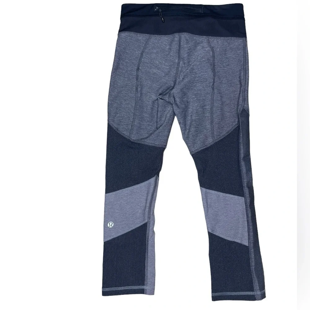Lululemon Mesh With Me Crop Leggings Womens Size 2